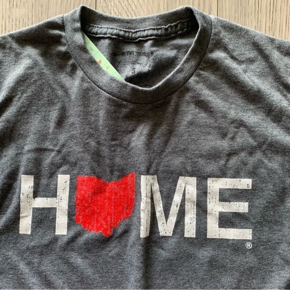 Unisex Ohio HOME Tshirt - Picture 4 of 8